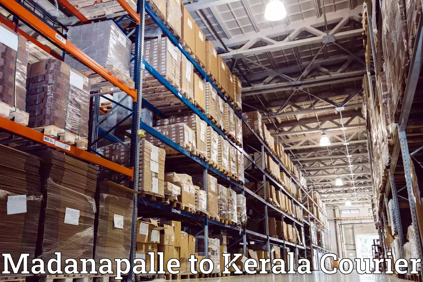 Efficient home relocation Madanapalle to Manjeri Kla