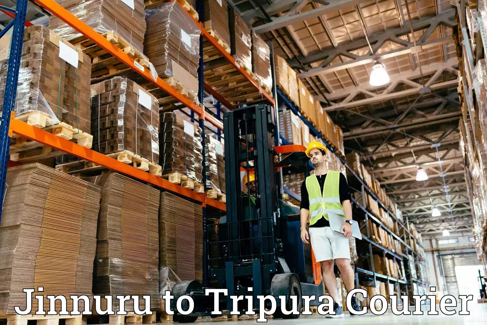 Comprehensive goods transport Jinnuru to Udaipur Tripura