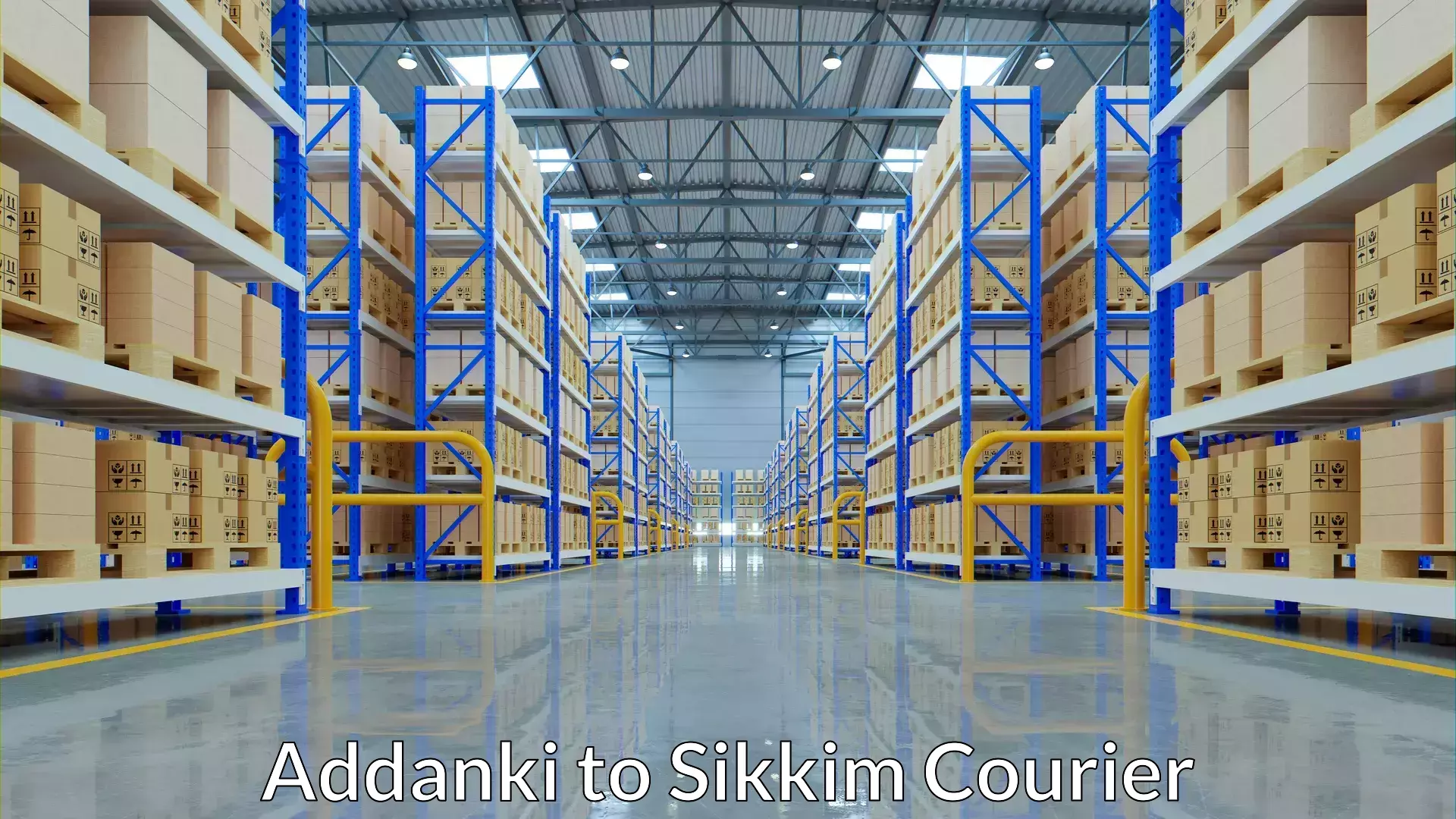 Discounted baggage transport Addanki to Singtam