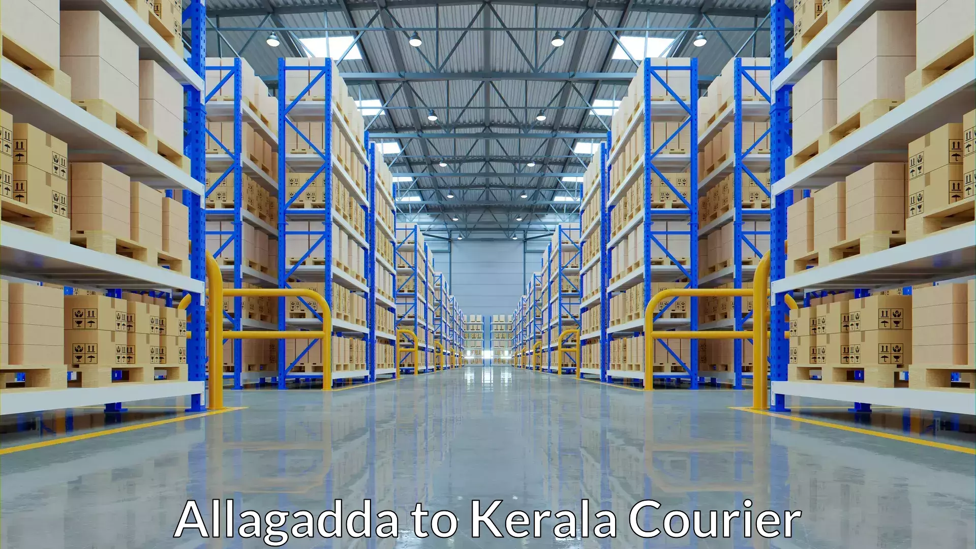 Baggage delivery estimate Allagadda to Mavelikara