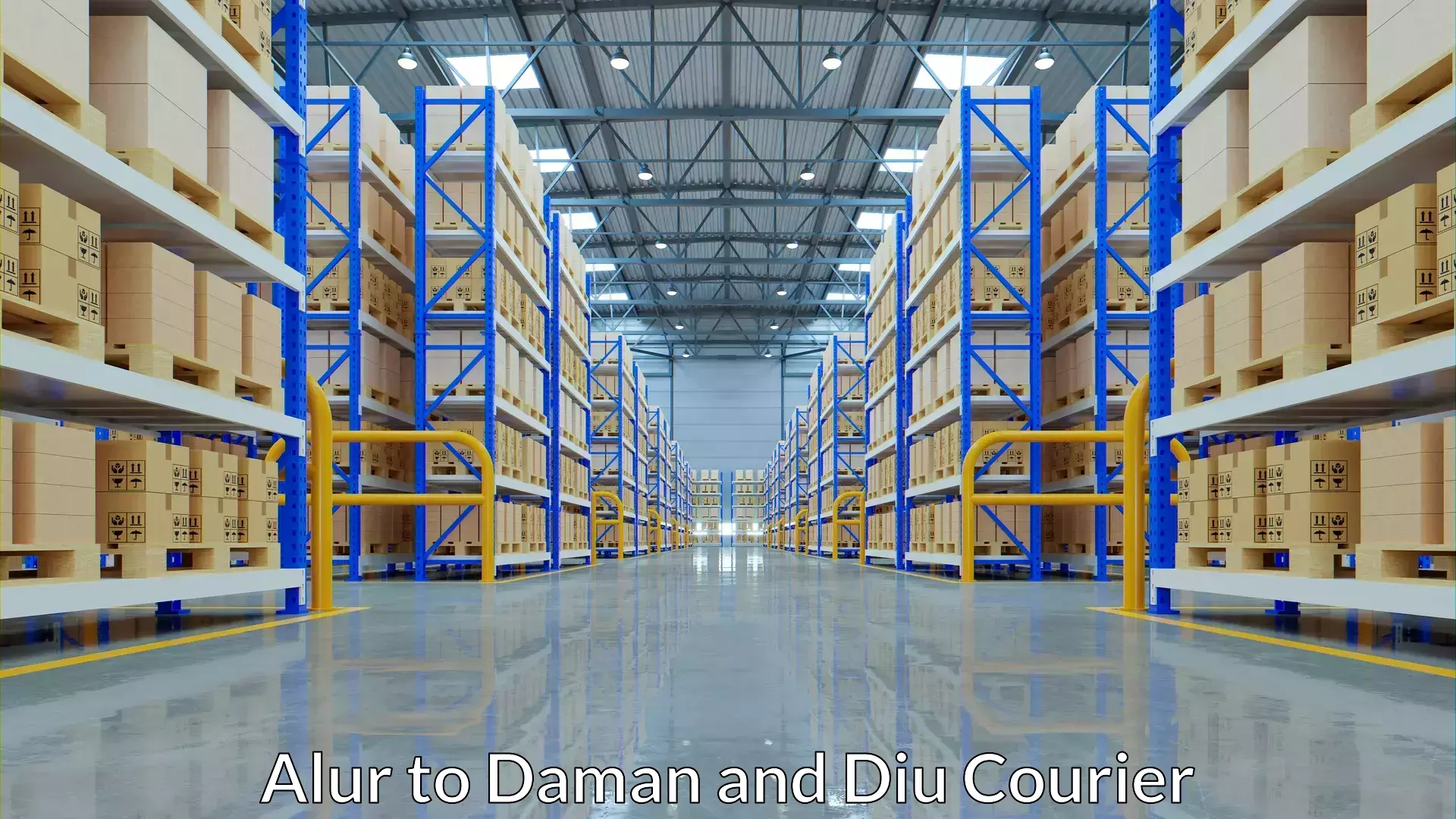 Baggage courier solutions in Alur to Daman