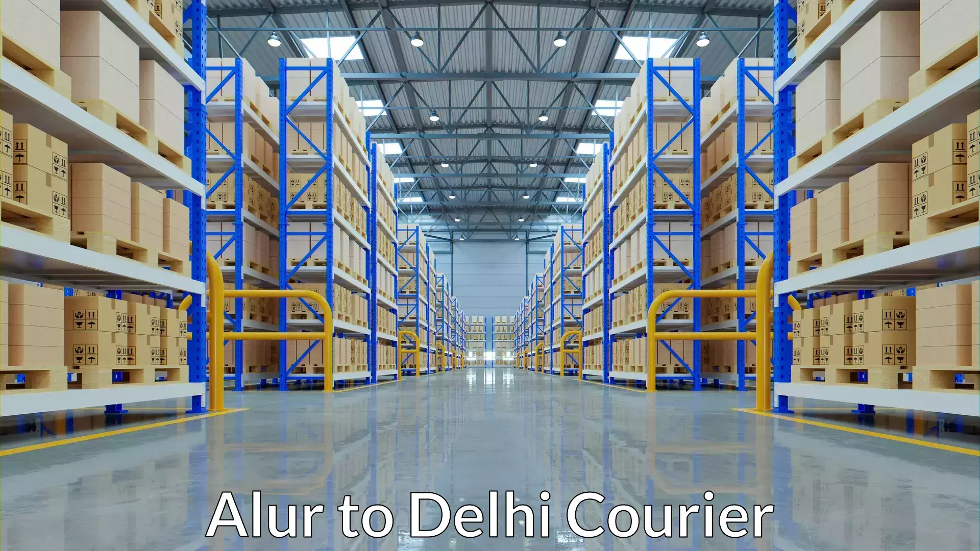 Budget-friendly baggage courier Alur to Sarojini Nagar