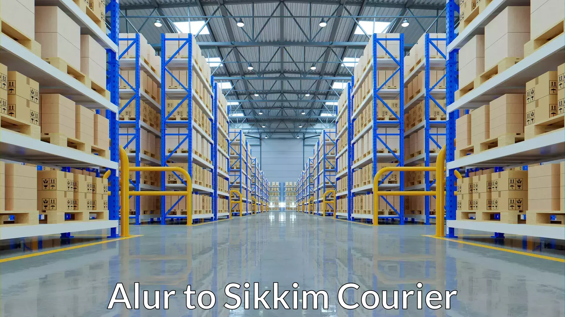 Baggage transport logistics Alur to Sikkim