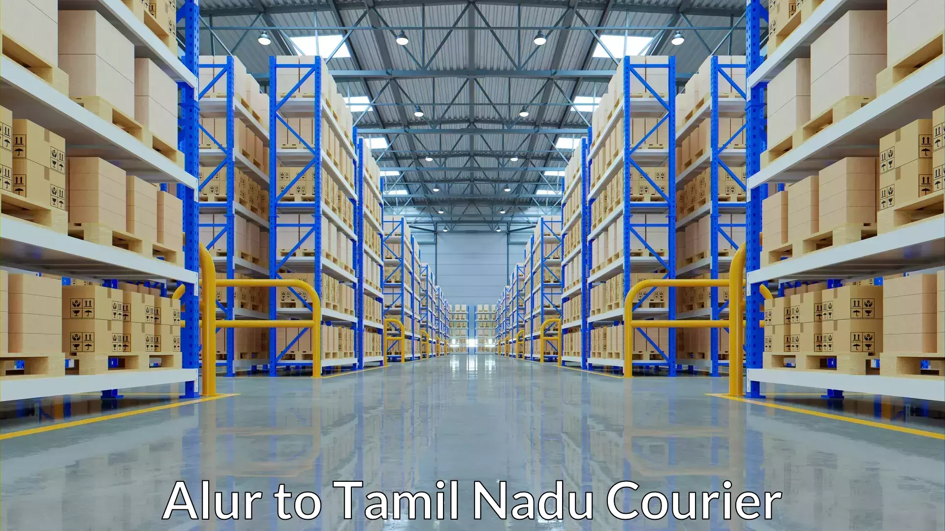 Baggage shipping calculator Alur to Thiruvadanai