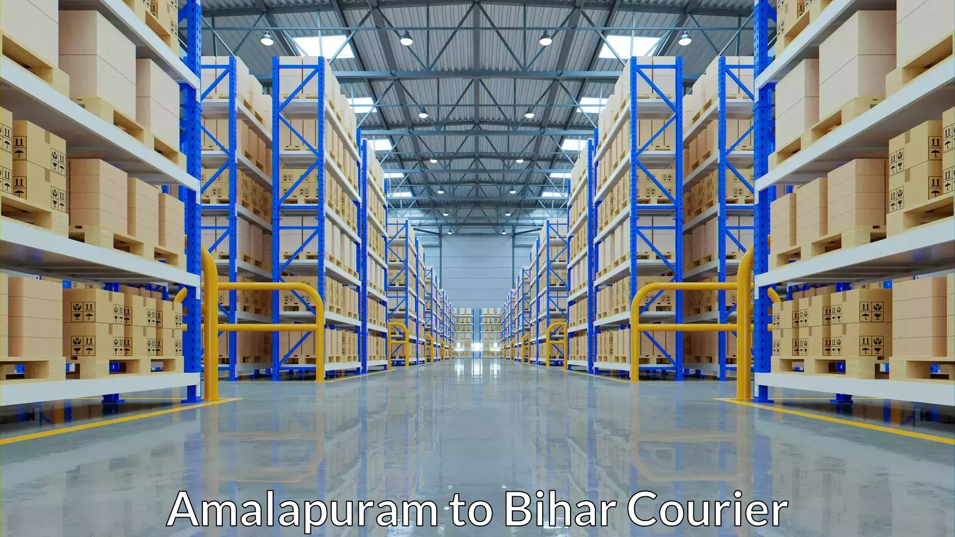 Versatile luggage courier Amalapuram to Sheikhpura