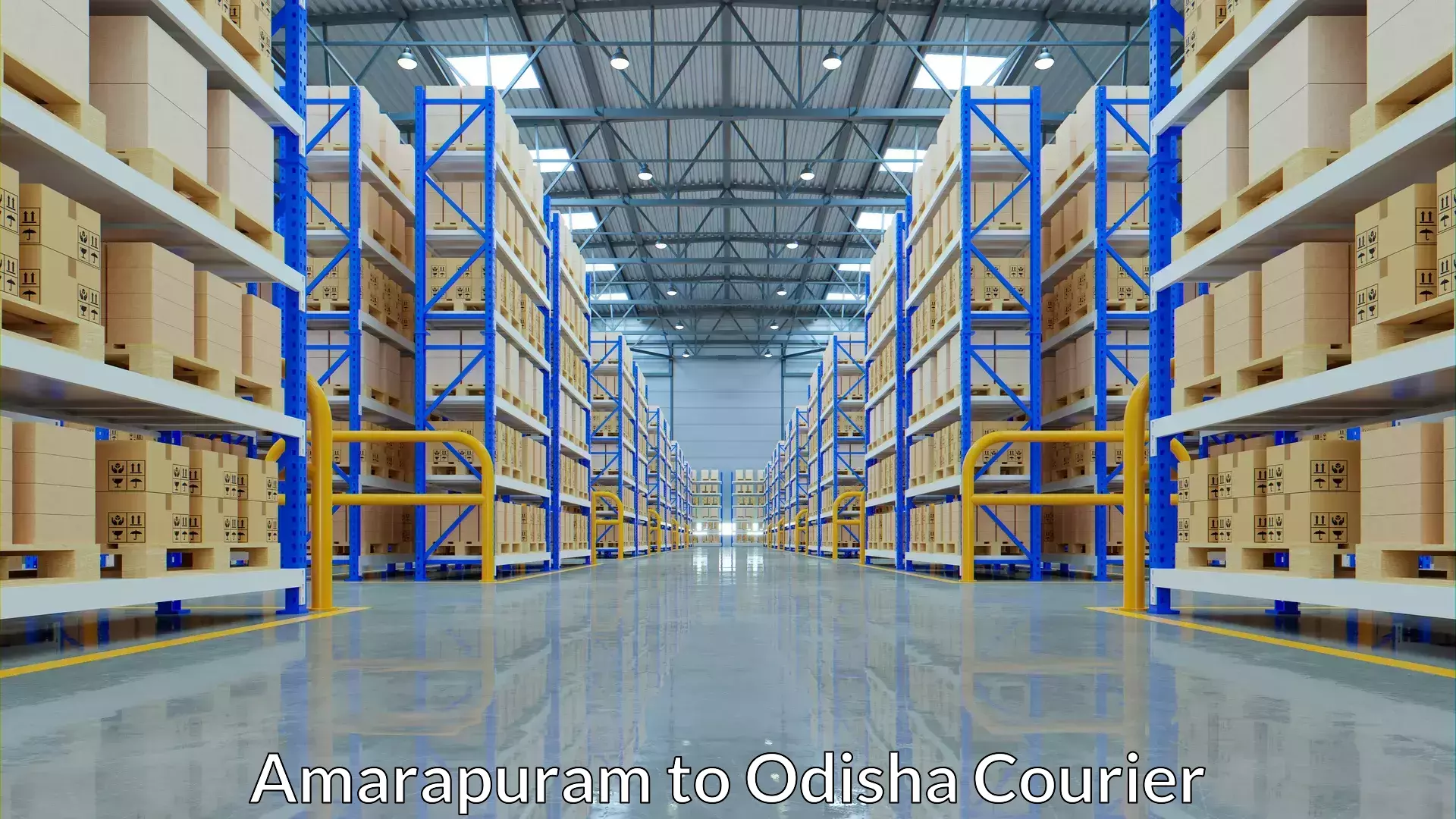 Luggage shipment processing in Amarapuram to Komana