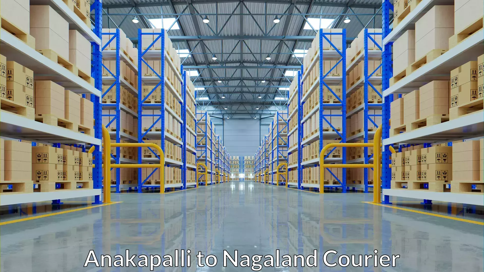 Reliable baggage delivery Anakapalli to Kiphire