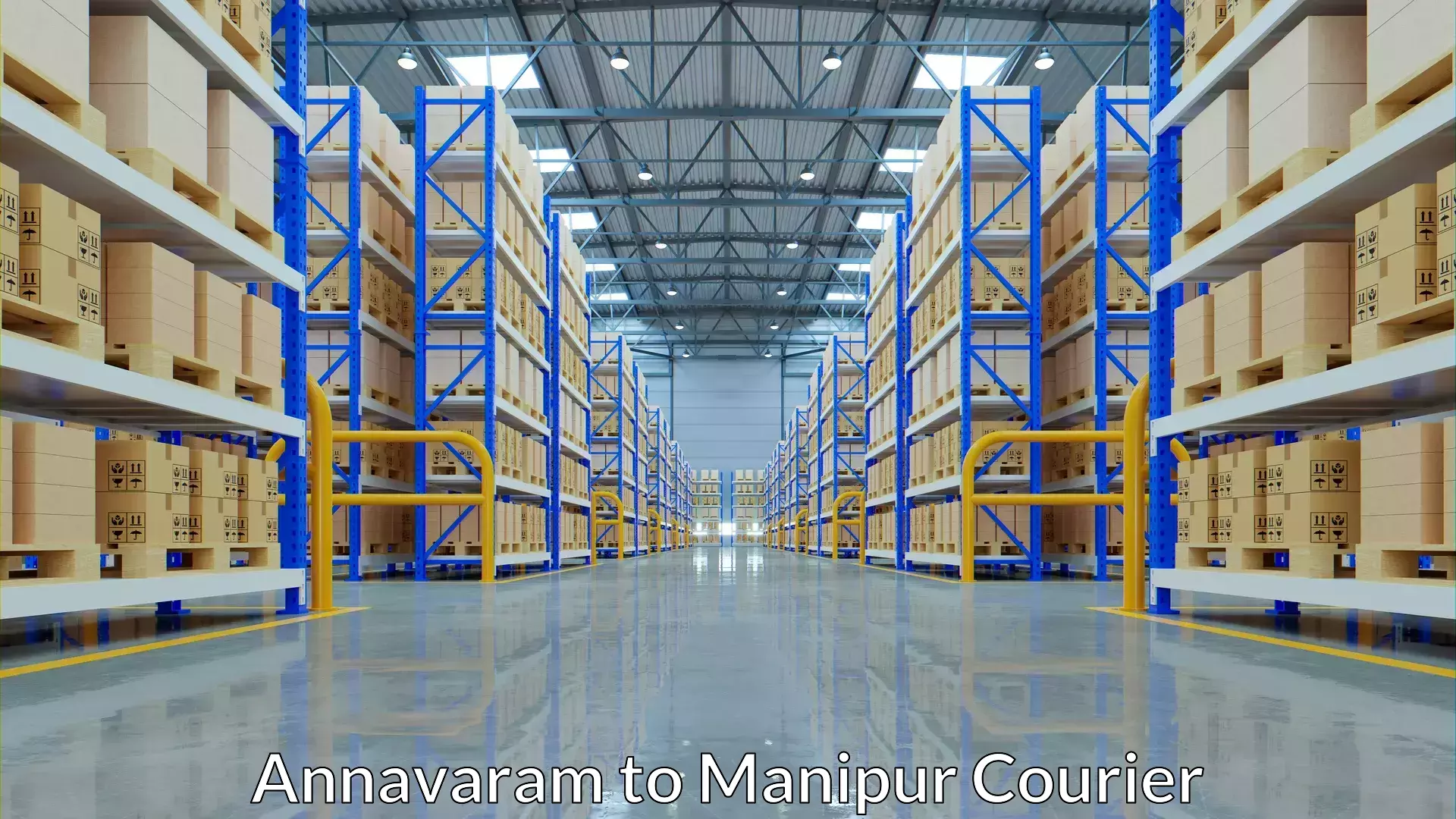 Overnight luggage courier Annavaram to Kanti