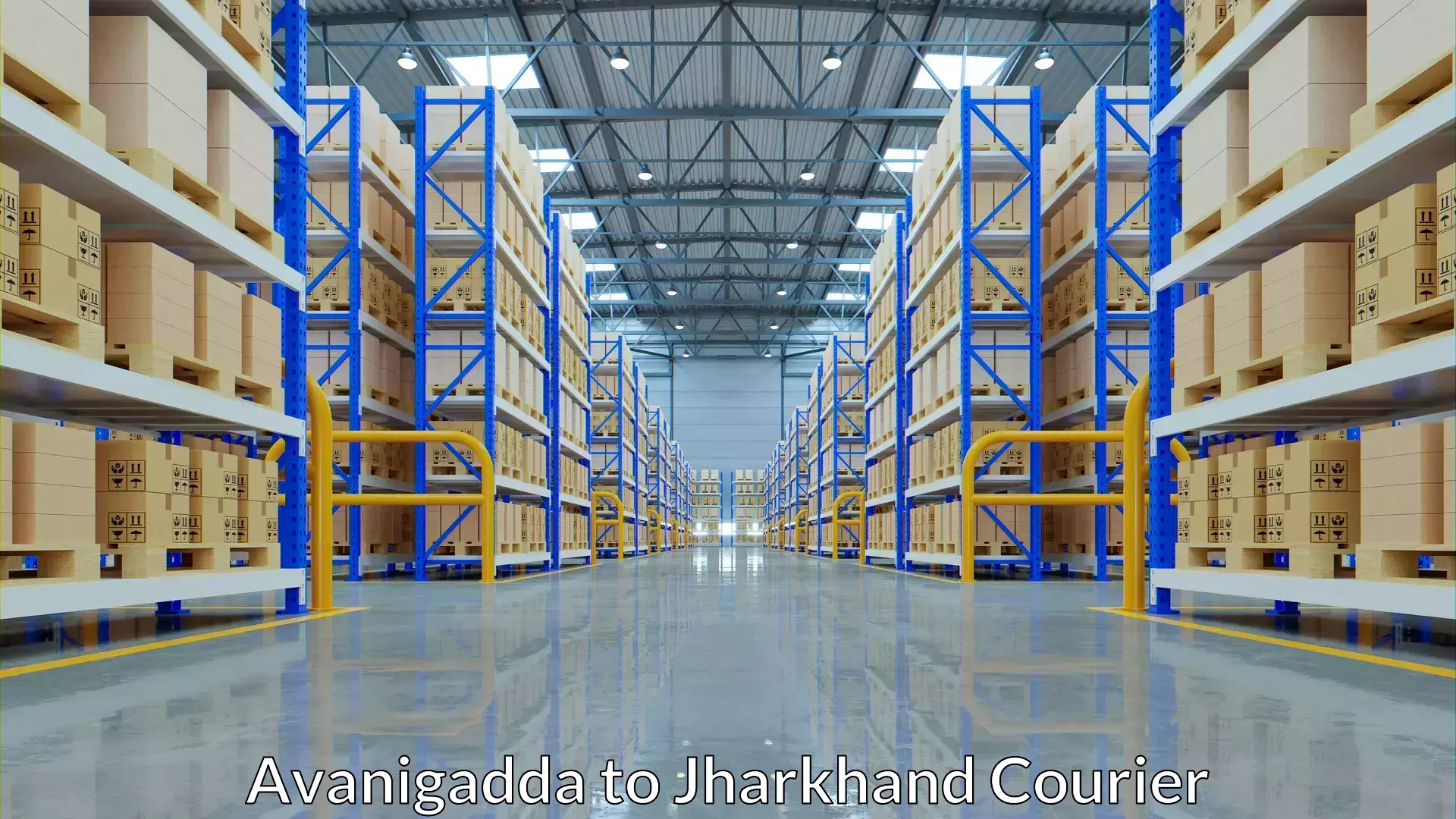 Luggage courier services Avanigadda to Japla