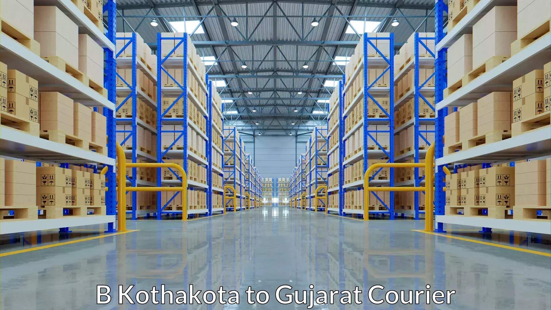 High-quality baggage shipment B Kothakota to Mahesana