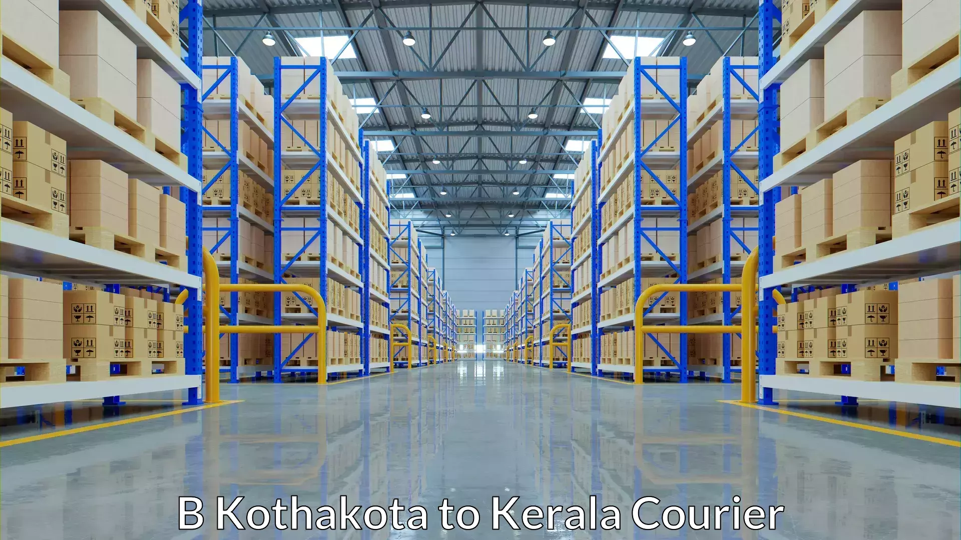 Baggage courier rates B Kothakota to Kothamangalam