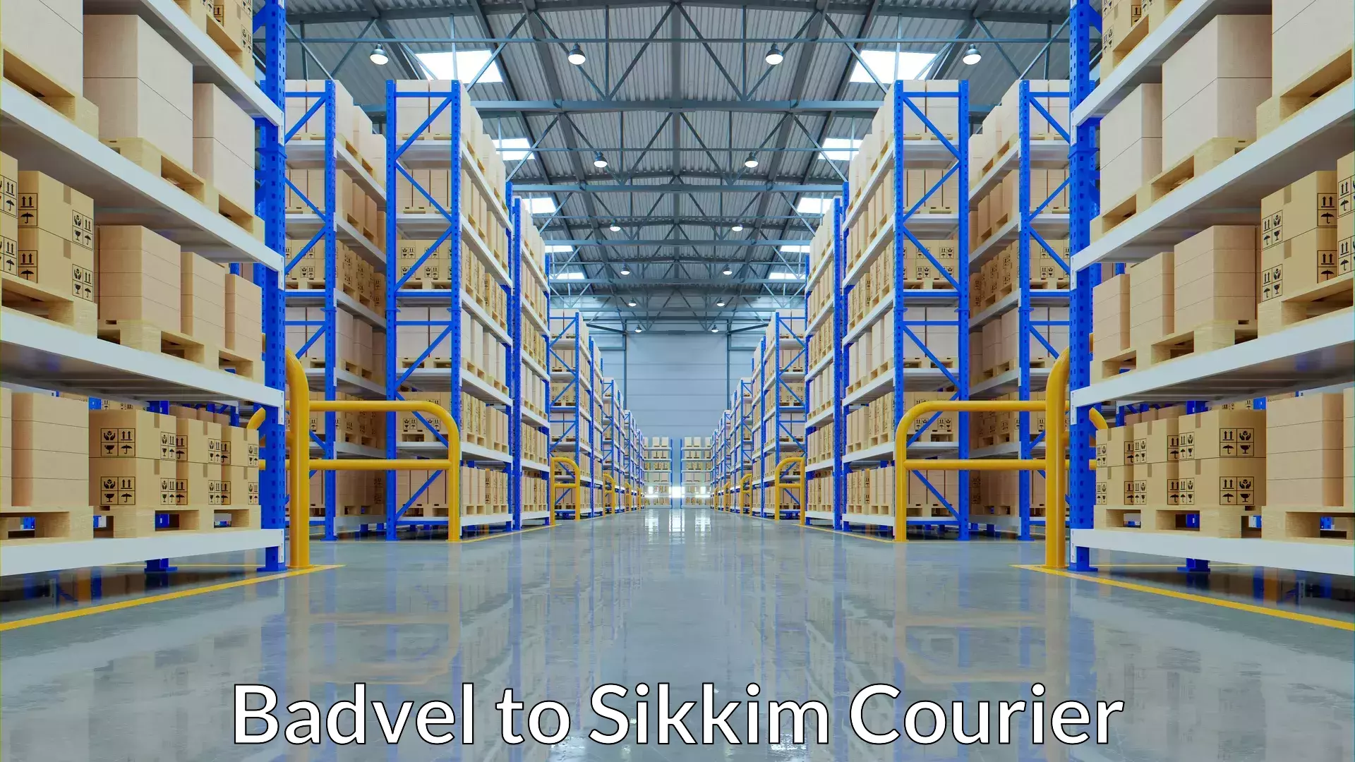 Luggage delivery app in Badvel to Sikkim