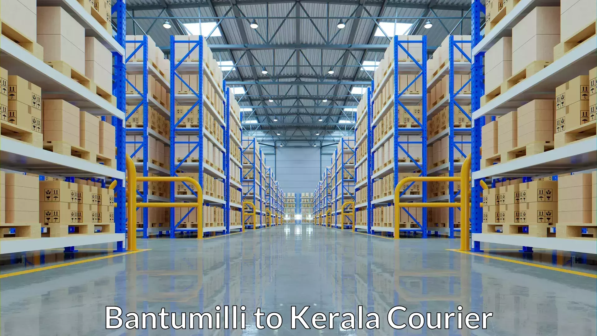 Luggage shipping estimate Bantumilli to Thiruvananthapuram