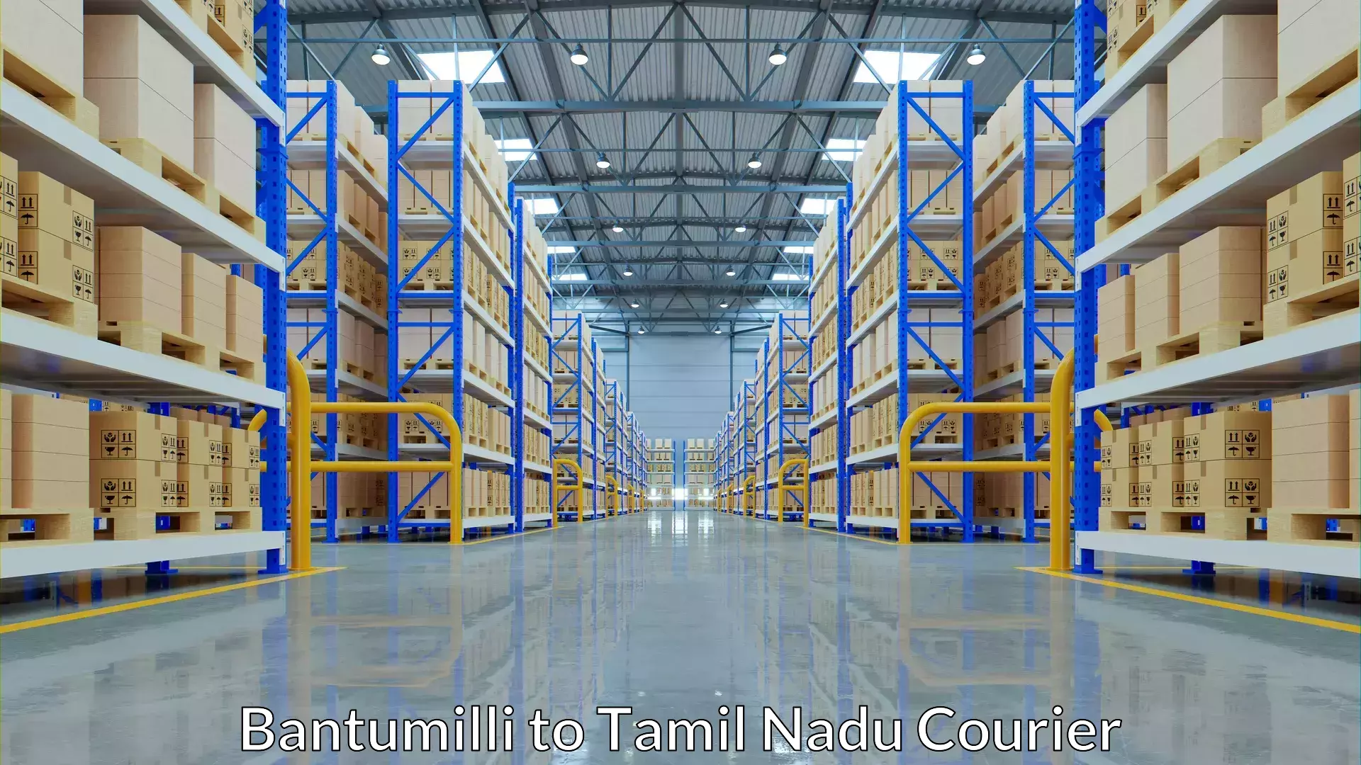 Baggage courier calculator Bantumilli to Tuticorin Port