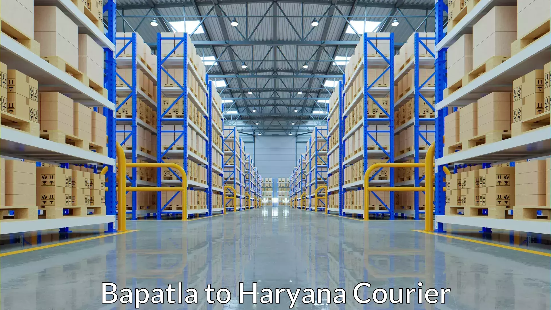 Digital baggage courier Bapatla to Jhajjar