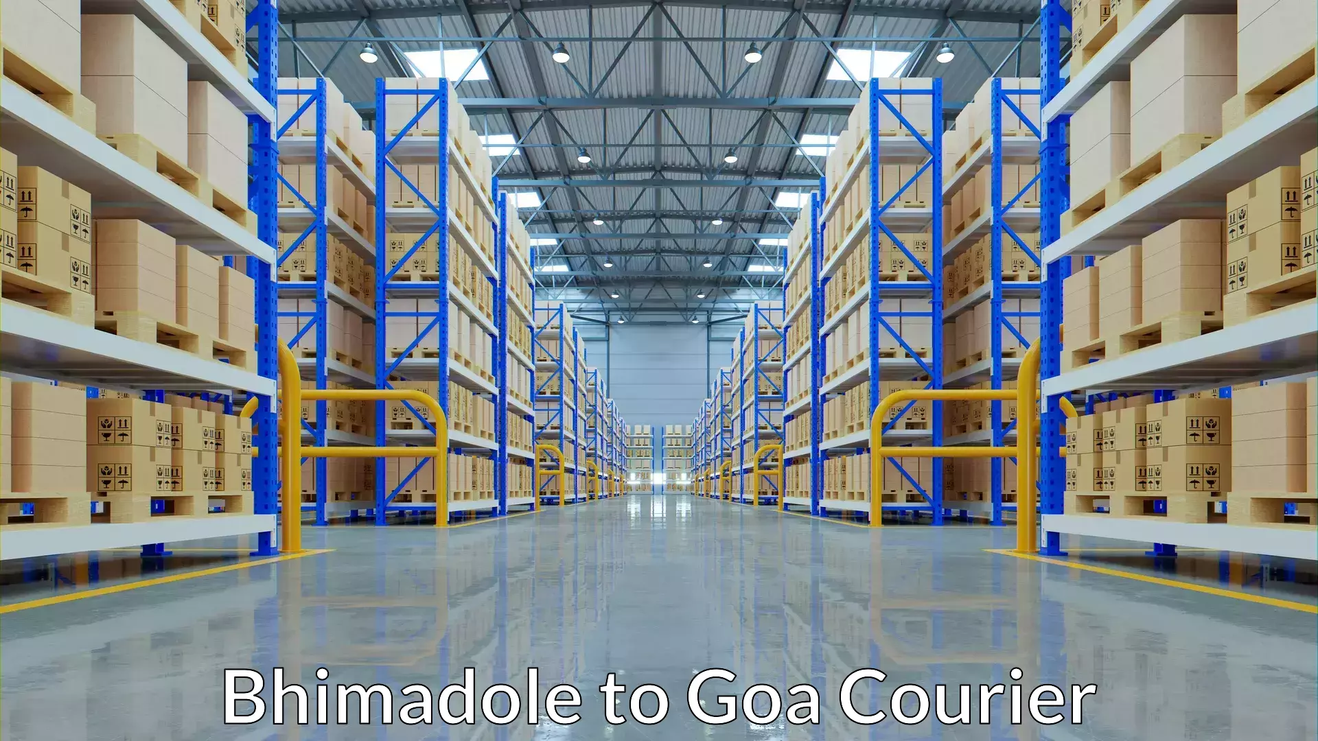 Affordable luggage shipping Bhimadole to Goa