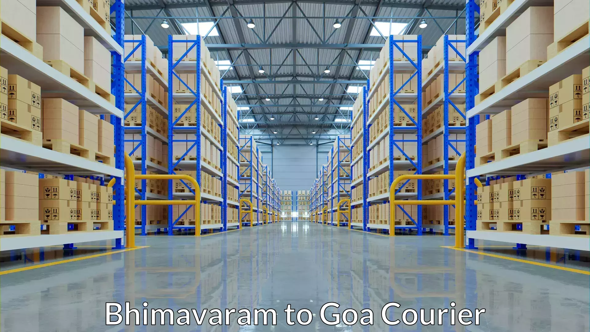 Baggage transport calculator Bhimavaram to Vasco da Gama