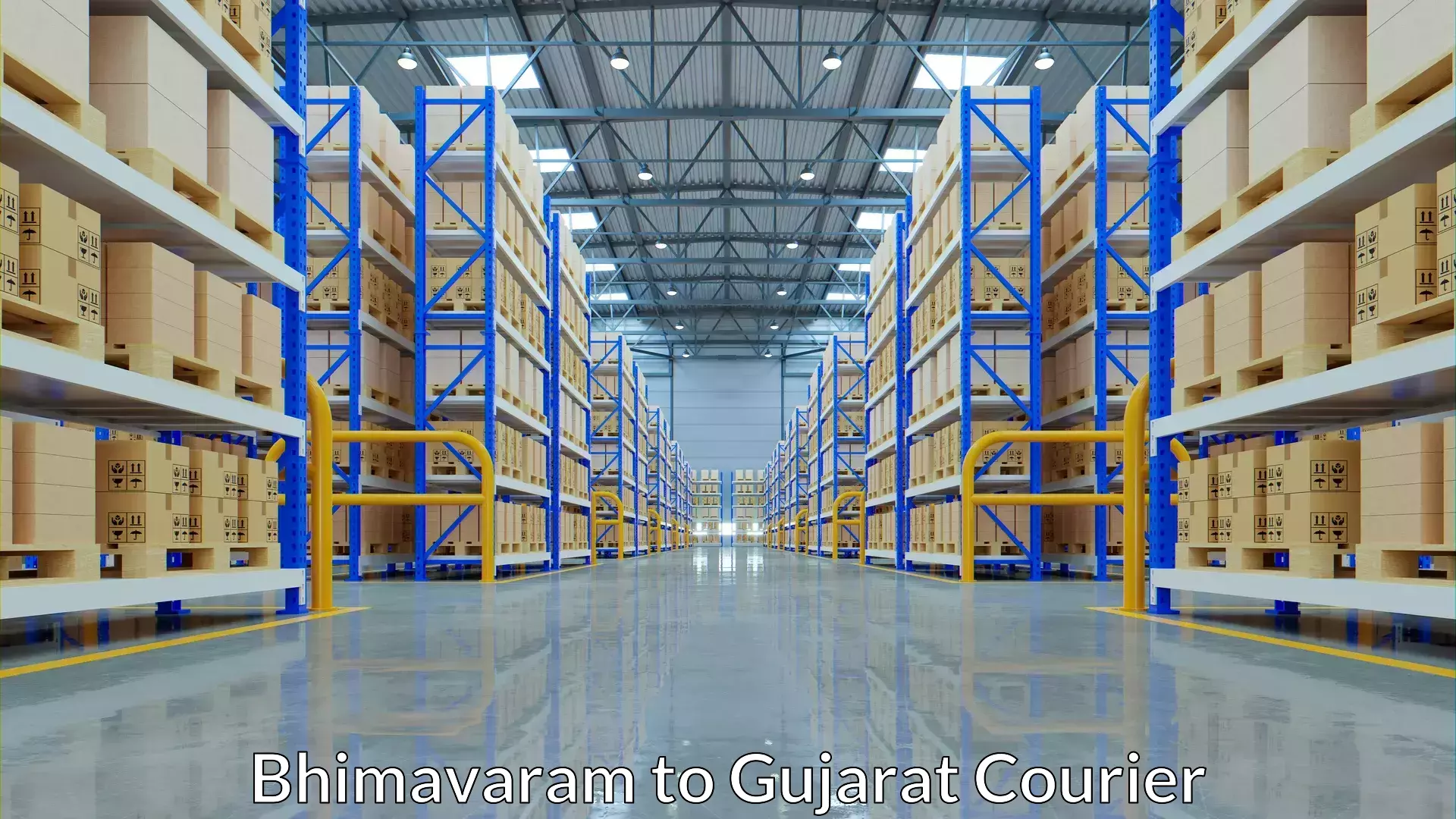 Electronic items luggage shipping Bhimavaram to Godhra