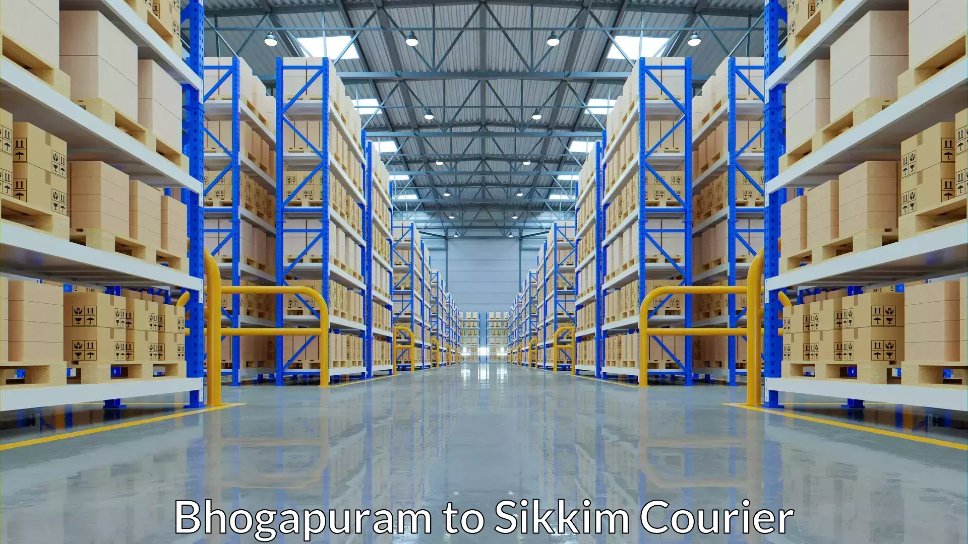 Baggage transport management Bhogapuram to Singtam