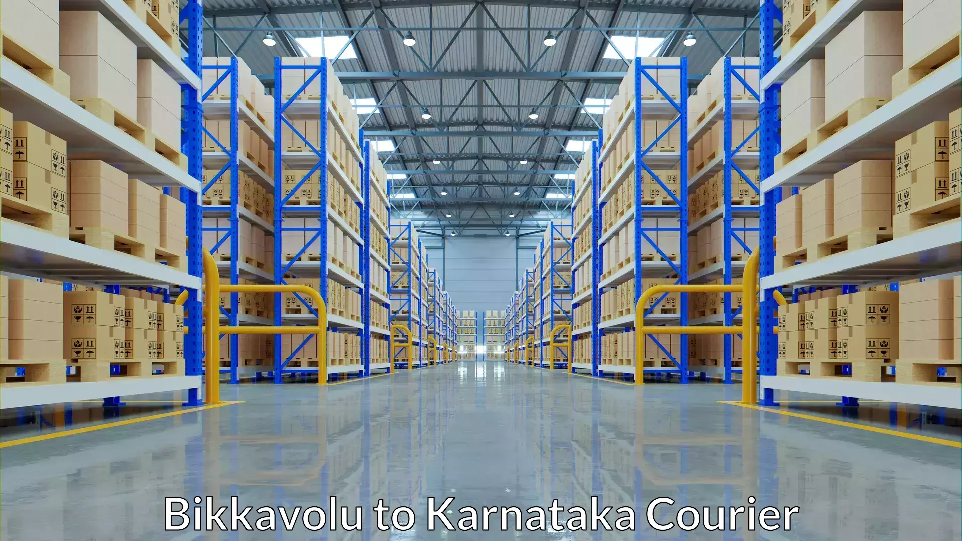 Direct baggage courier in Bikkavolu to Bantwal