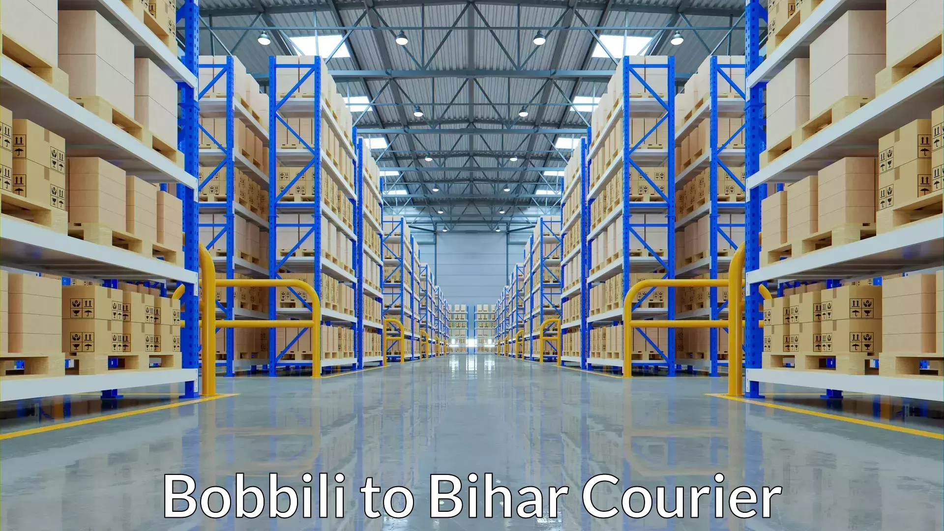 Baggage shipping experts Bobbili to Simrahi Bazar