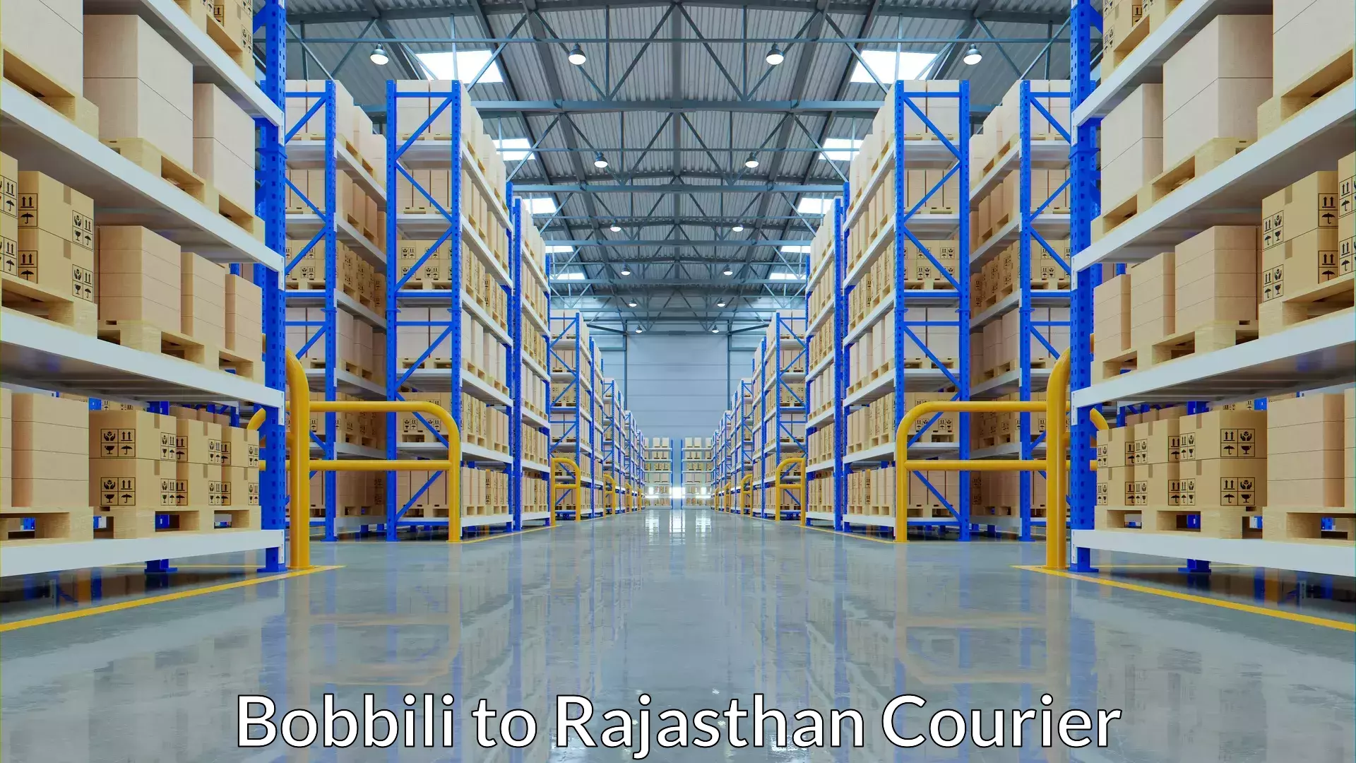 Baggage courier service Bobbili to Deogarh Rajsamand