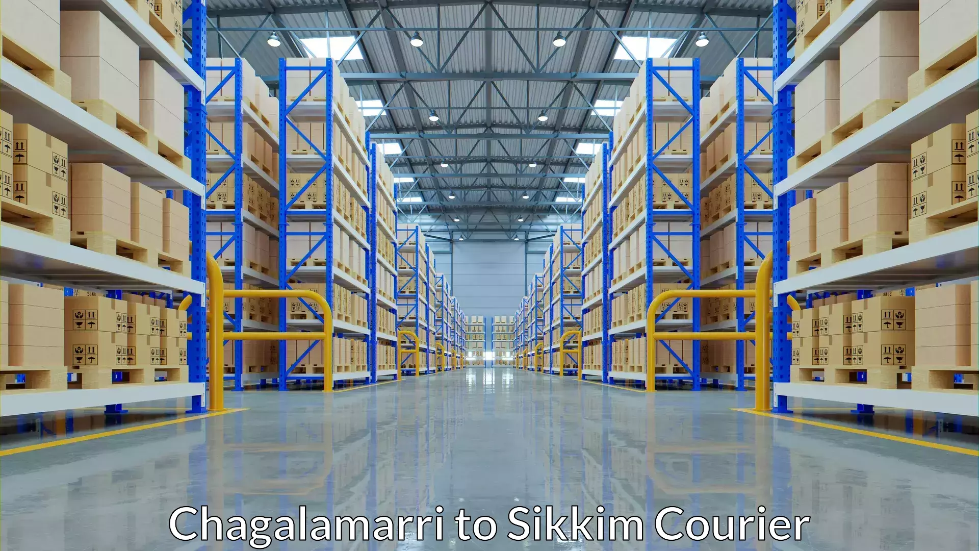 Efficient baggage courier system Chagalamarri to West Sikkim