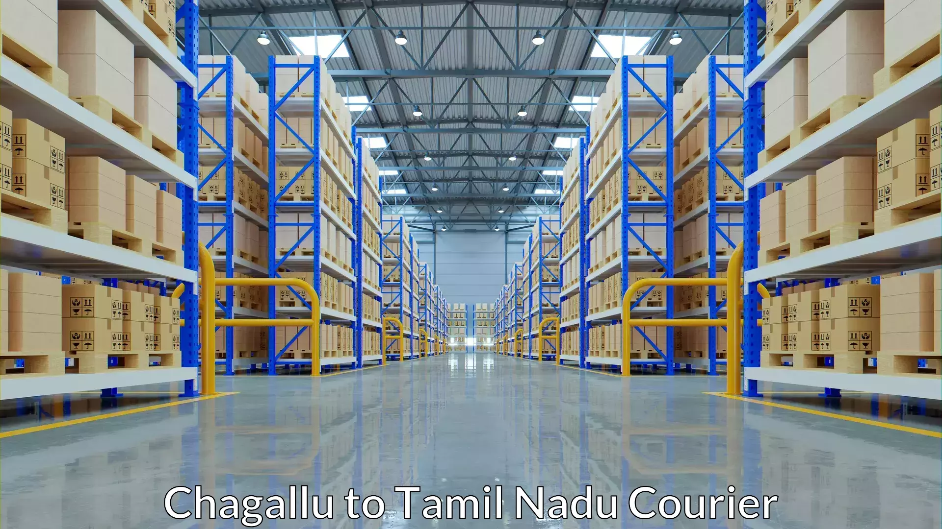 Baggage courier operations Chagallu to Tiruvarur