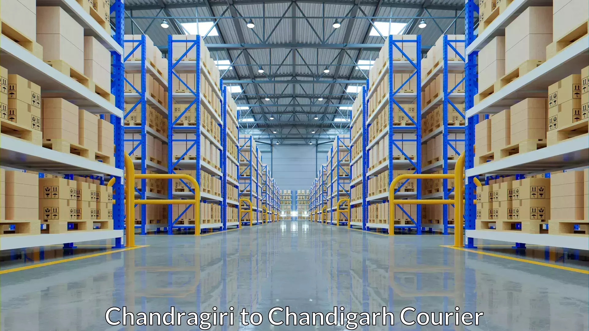 Digital baggage courier Chandragiri to Chandigarh