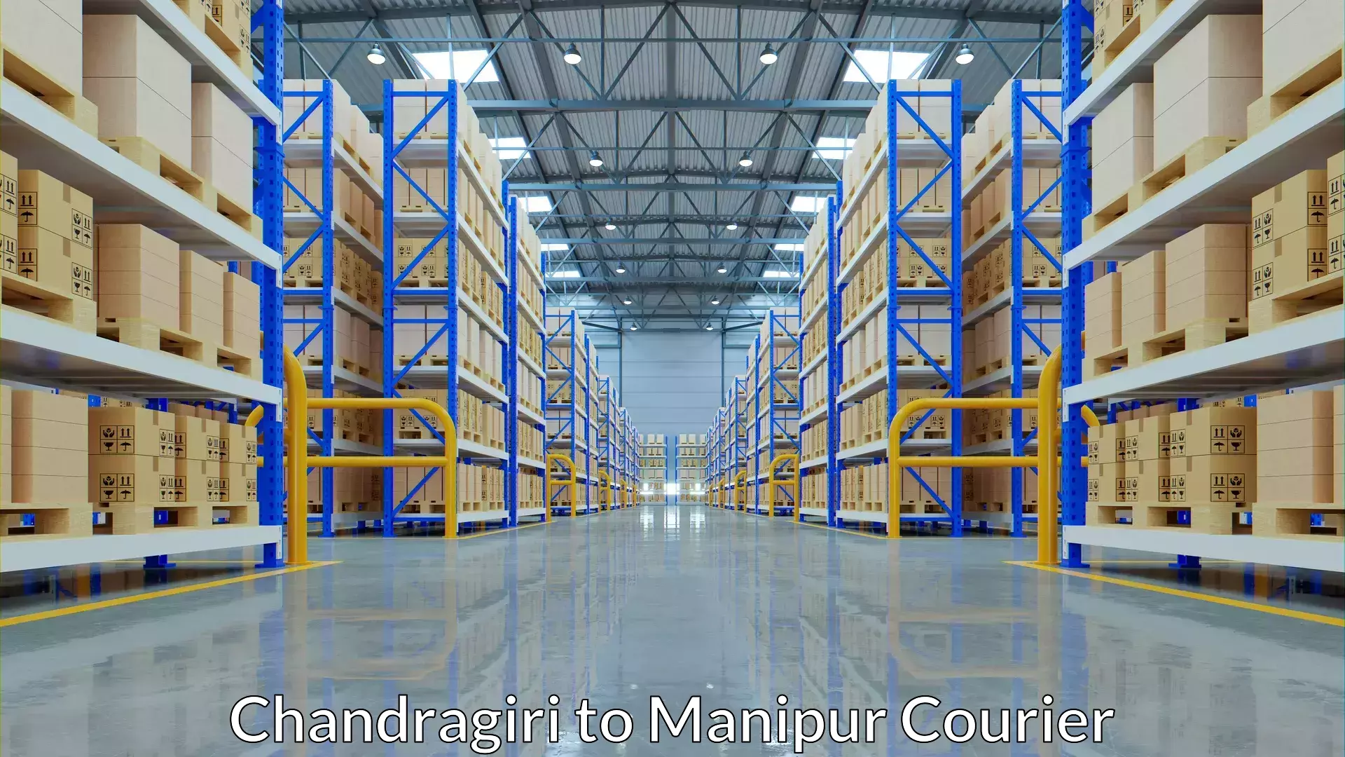 Comprehensive baggage courier Chandragiri to Manipur