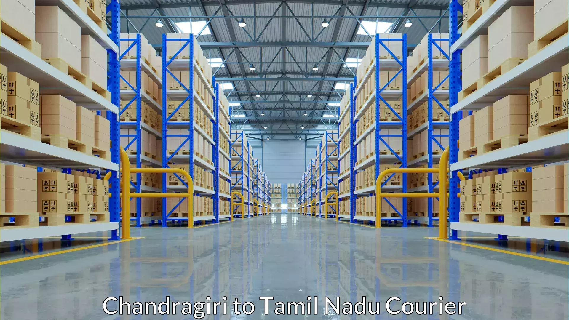 Advanced baggage shipping Chandragiri to Tiruchirappalli