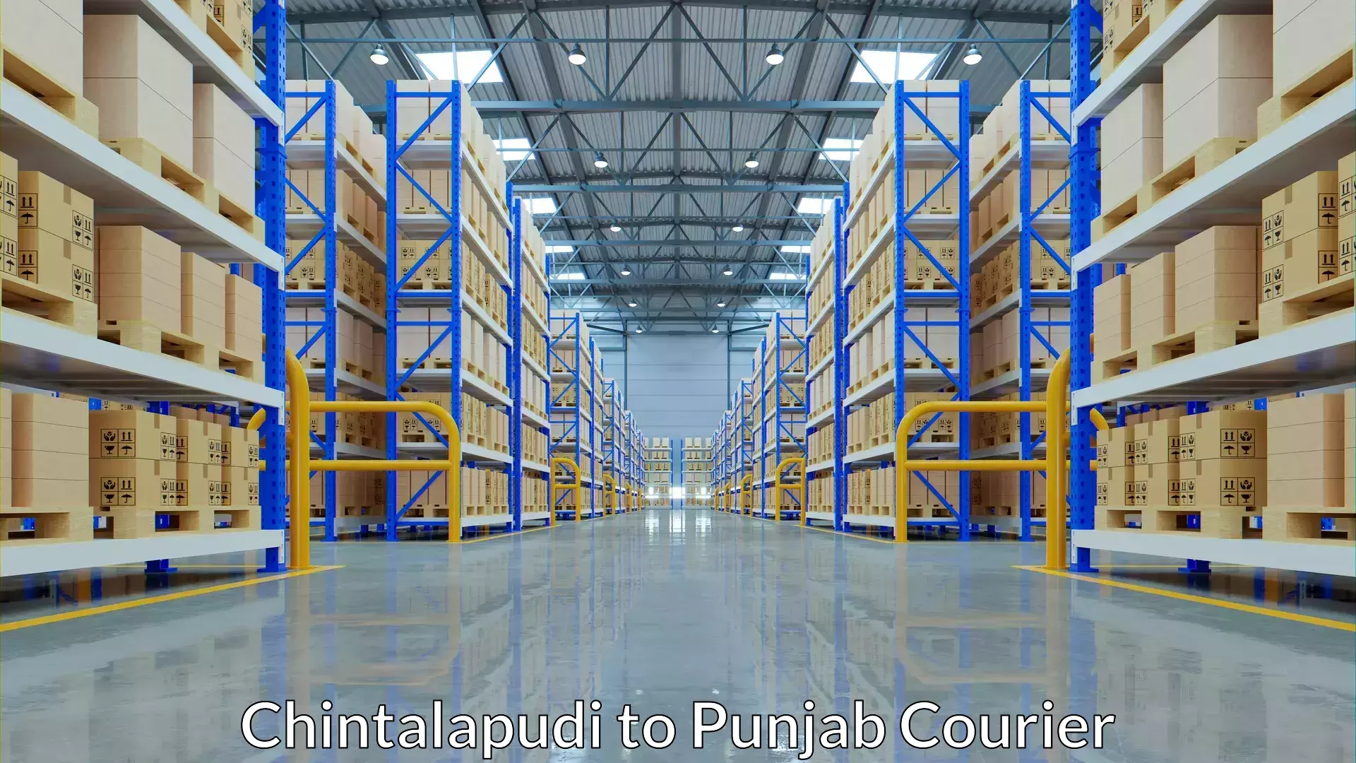 Baggage courier logistics Chintalapudi to Tarn Taran Sahib