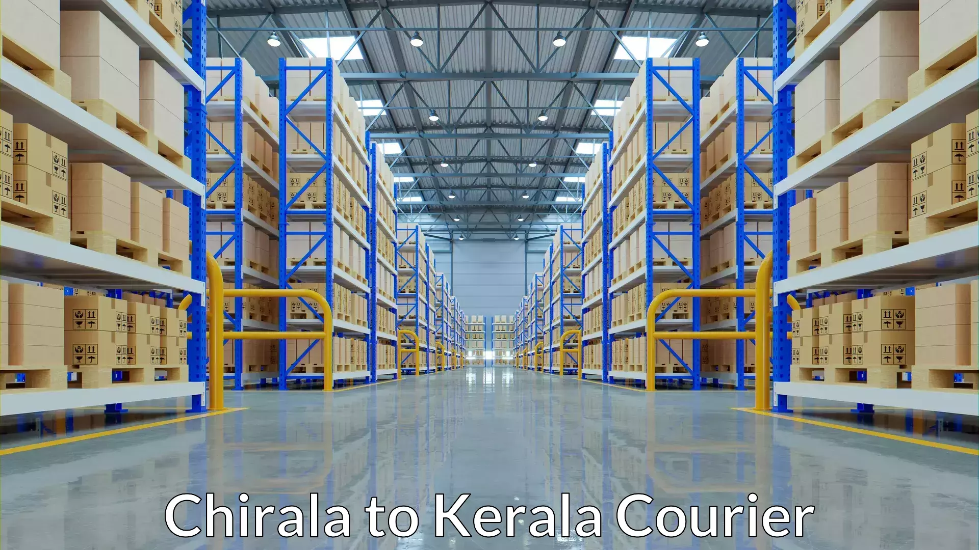 Baggage transport technology Chirala to Kerala