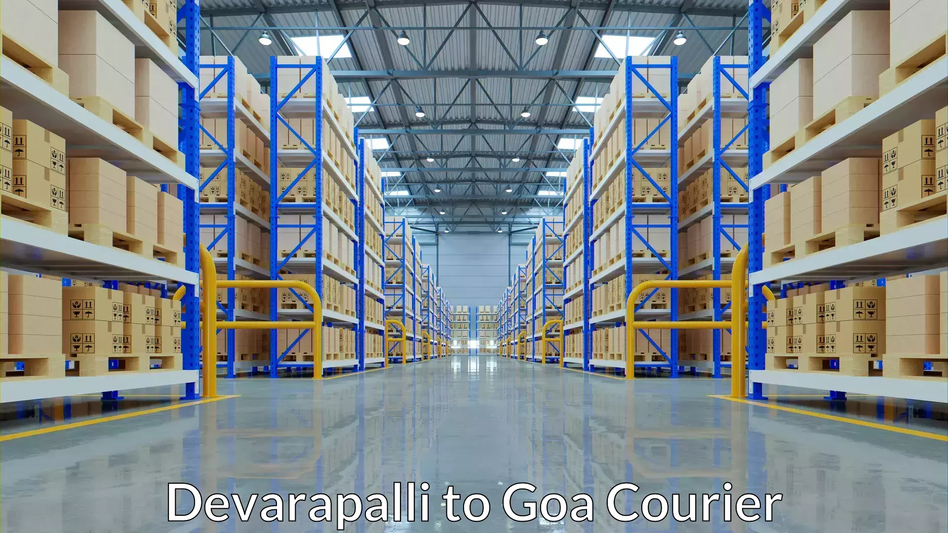 Luggage shipment logistics in Devarapalli to South Goa