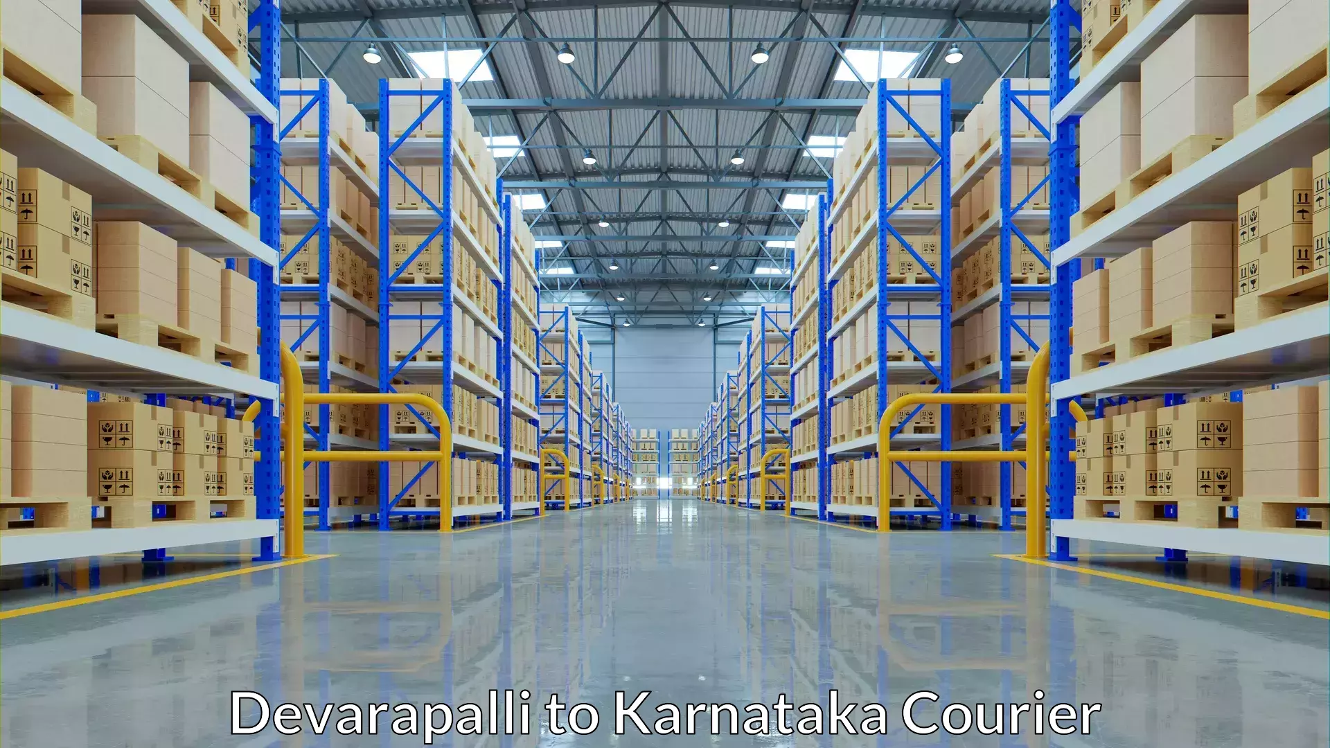 Baggage courier rates calculator Devarapalli to Manvi