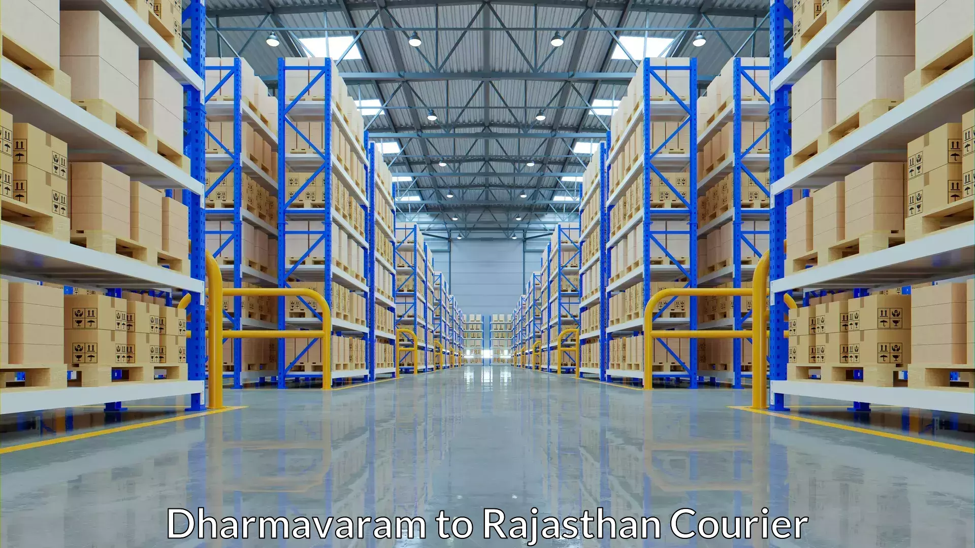 Luggage courier rates calculator Dharmavaram to Sanchore