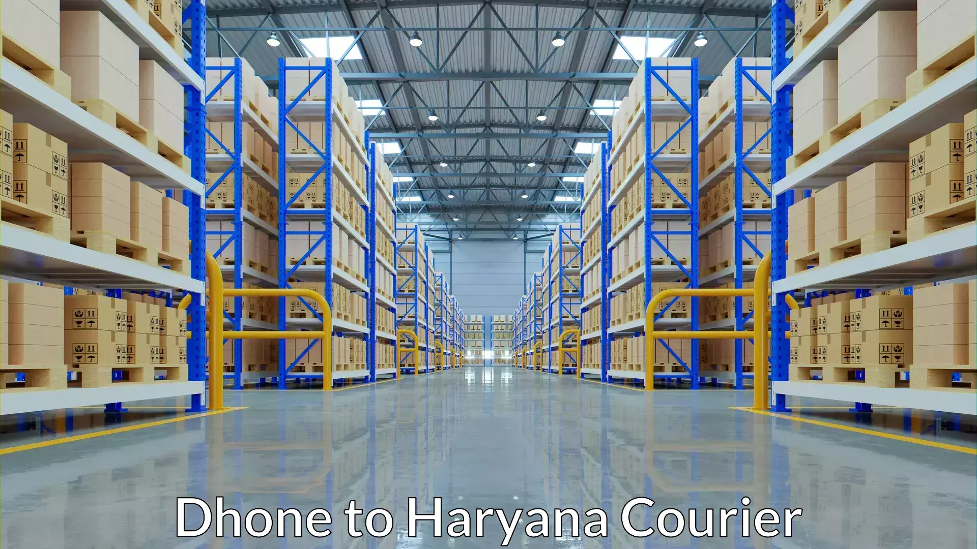 Baggage relocation service Dhone to Haryana