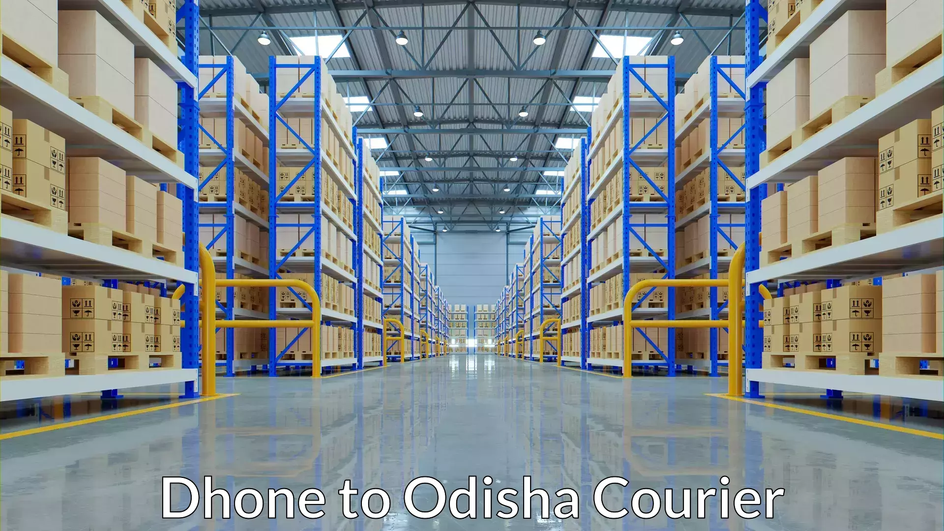 Emergency luggage shipping Dhone to Odisha