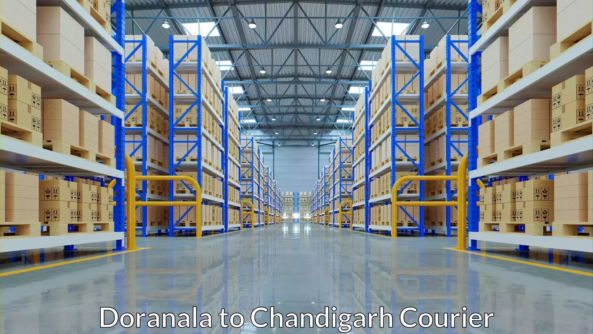 Online luggage shipping Doranala to Panjab University Chandigarh