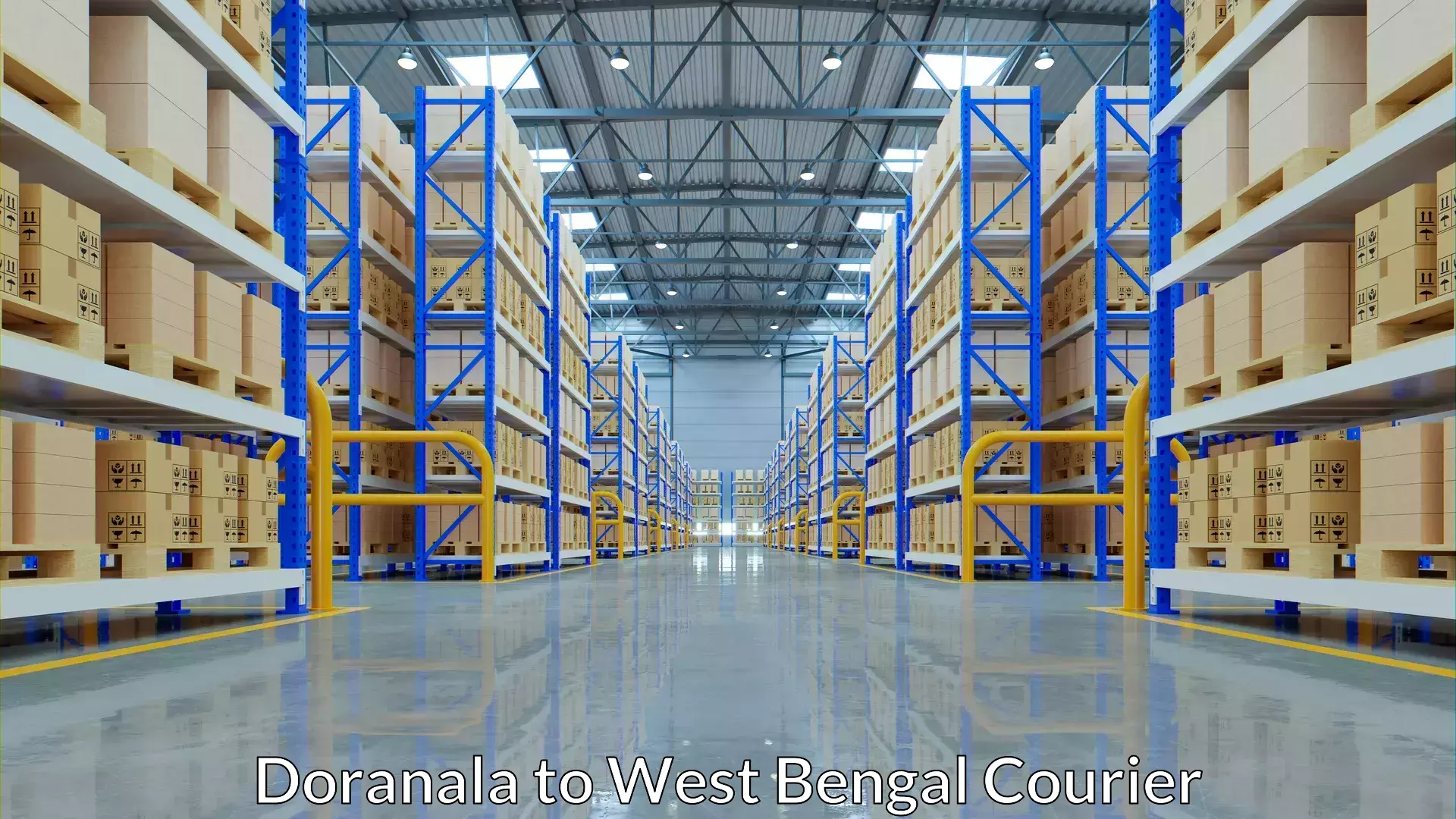 Luggage shipping planner Doranala to West Bengal