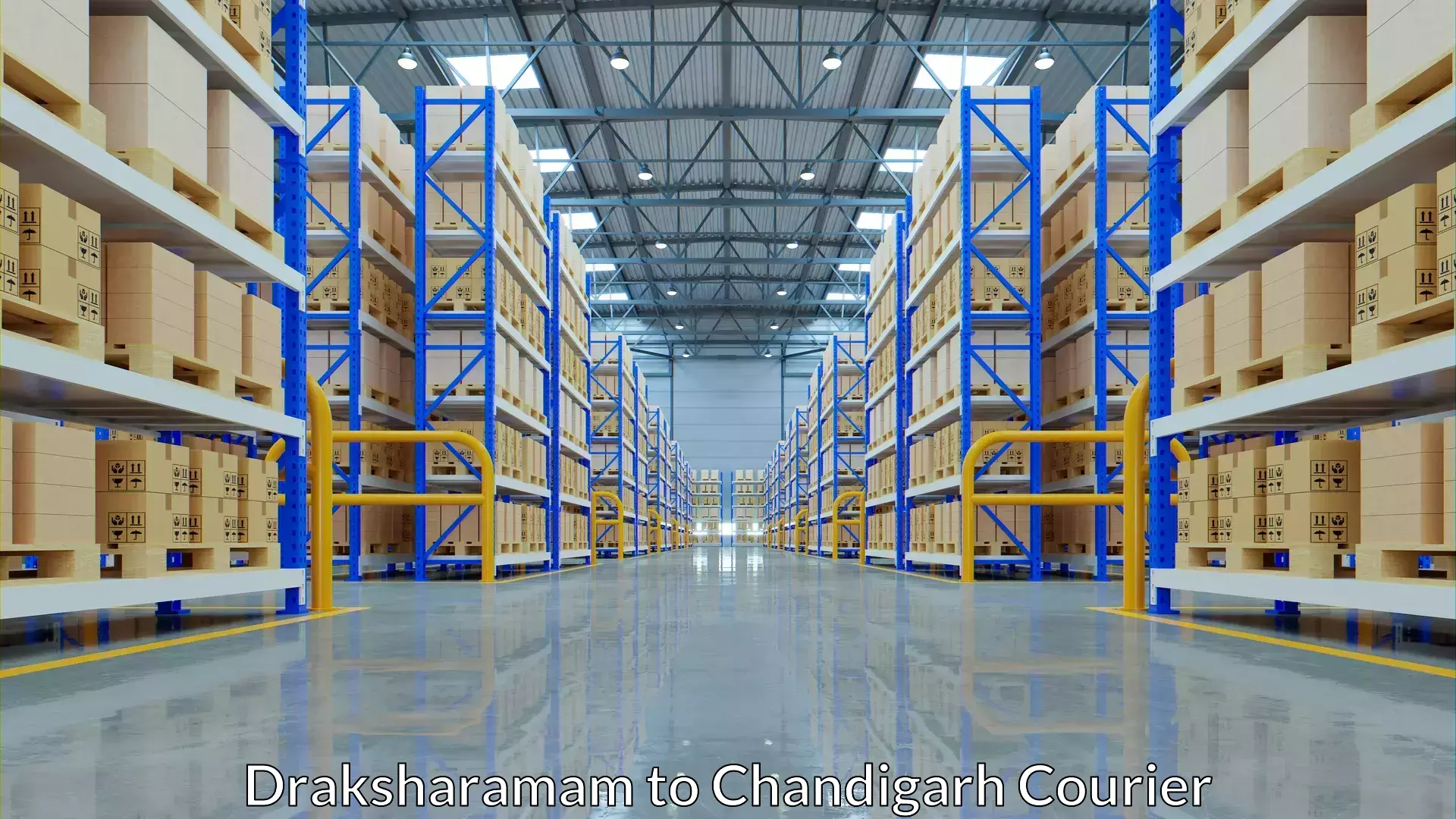 Baggage transport technology Draksharamam to Chandigarh