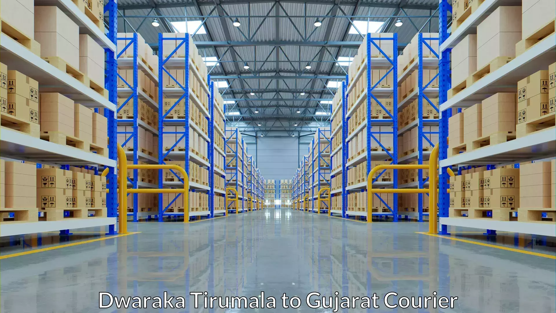 Online luggage shipping Dwaraka Tirumala to Una Gir Somnath