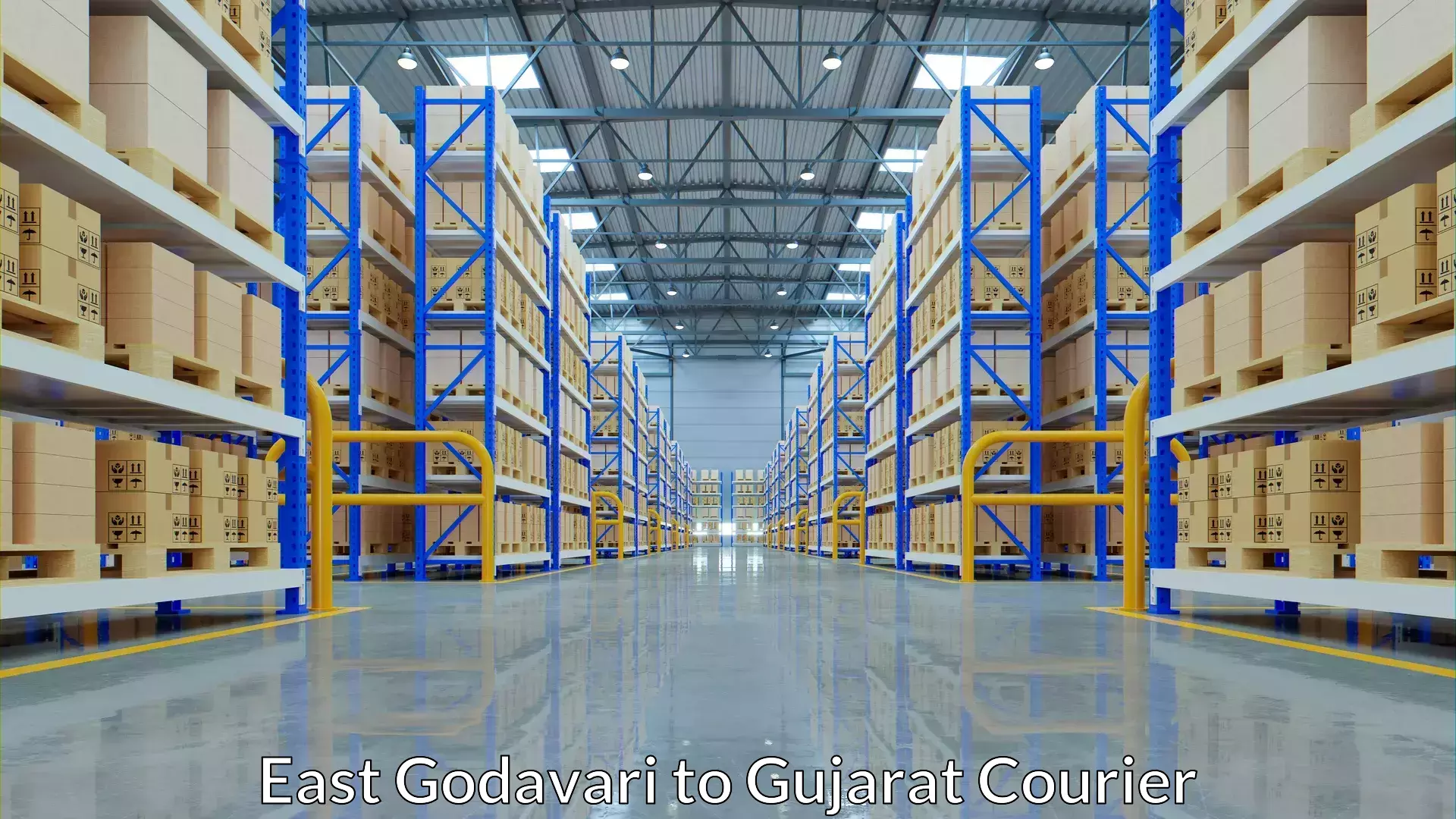 Tailored baggage transport East Godavari to Gujarat