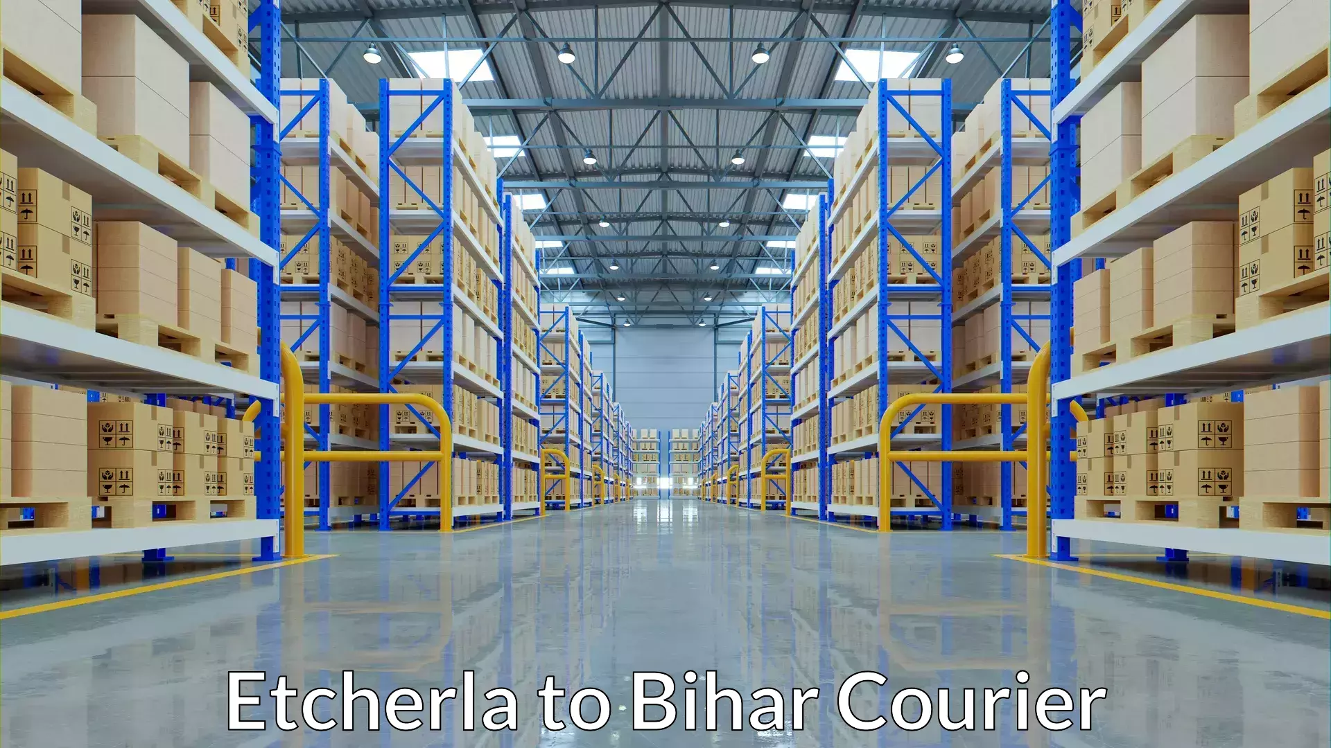 Baggage delivery scheduling Etcherla to Chhapra