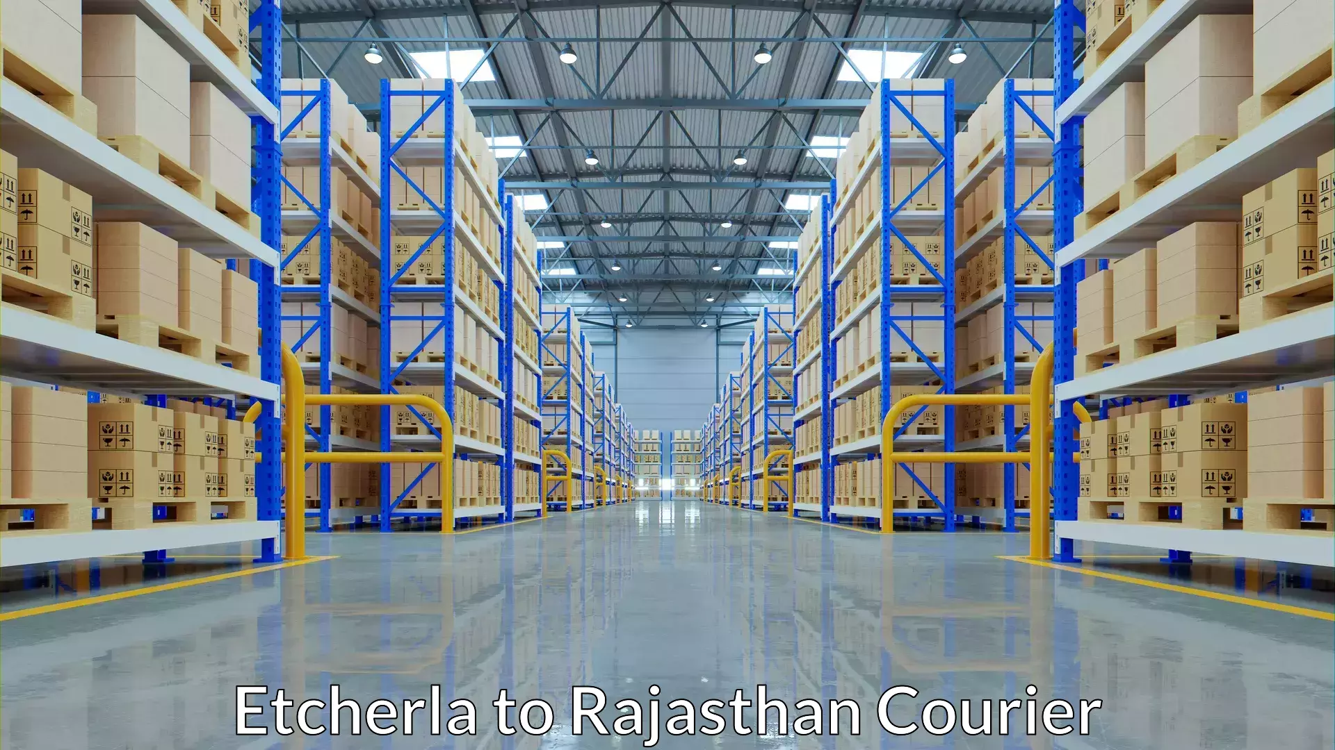 Luggage courier services Etcherla to Morkheri