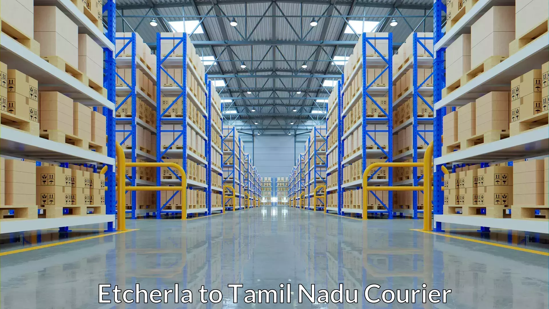 Baggage handling services in Etcherla to Sri Ramachandra Institute of Higher Education and Research Chennai