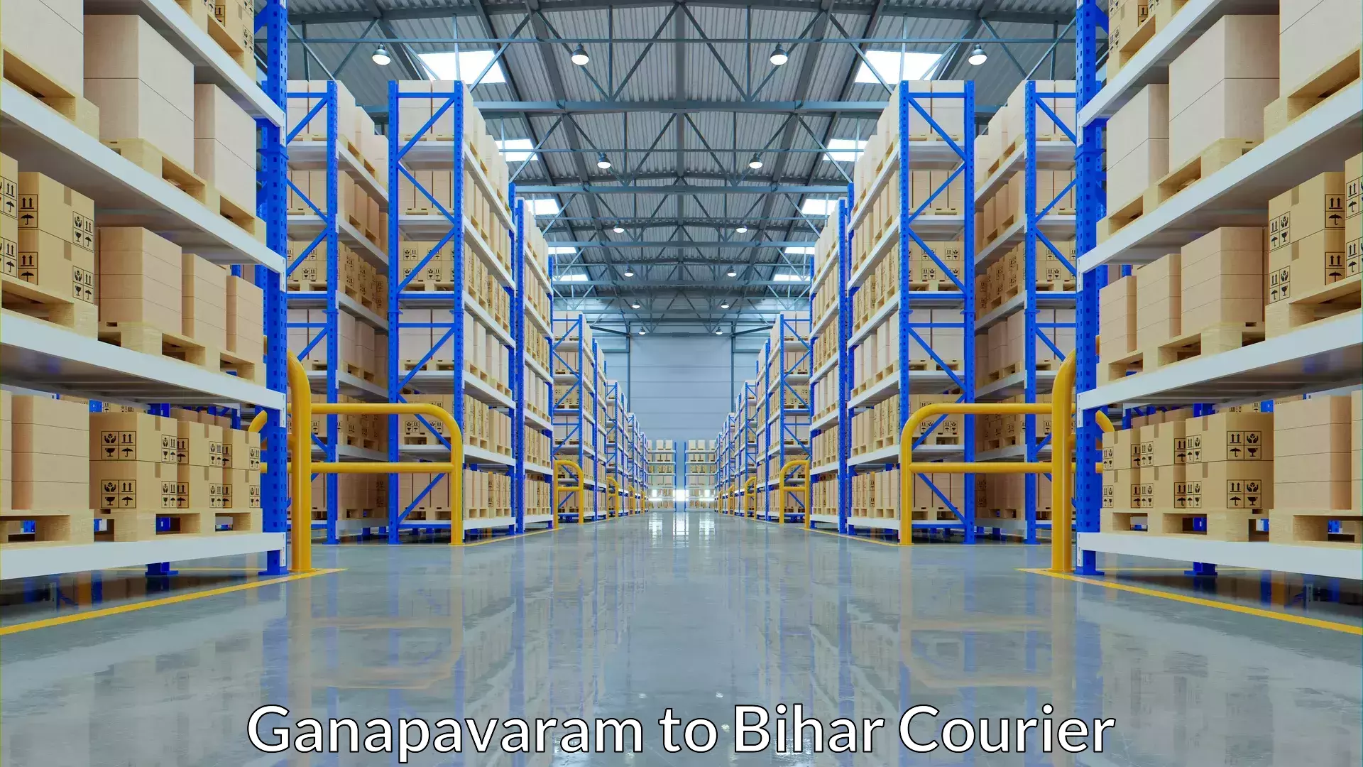 Digital baggage courier Ganapavaram to Jagdishpur Bhojpur