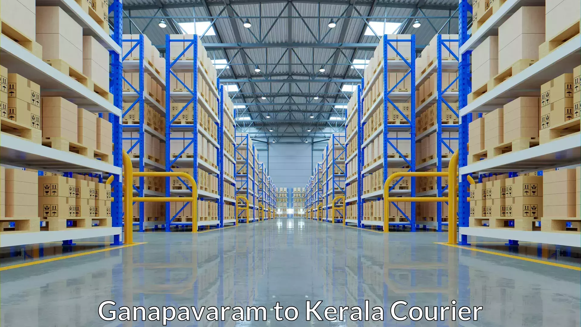 Baggage handling services Ganapavaram to Manjeri Kla