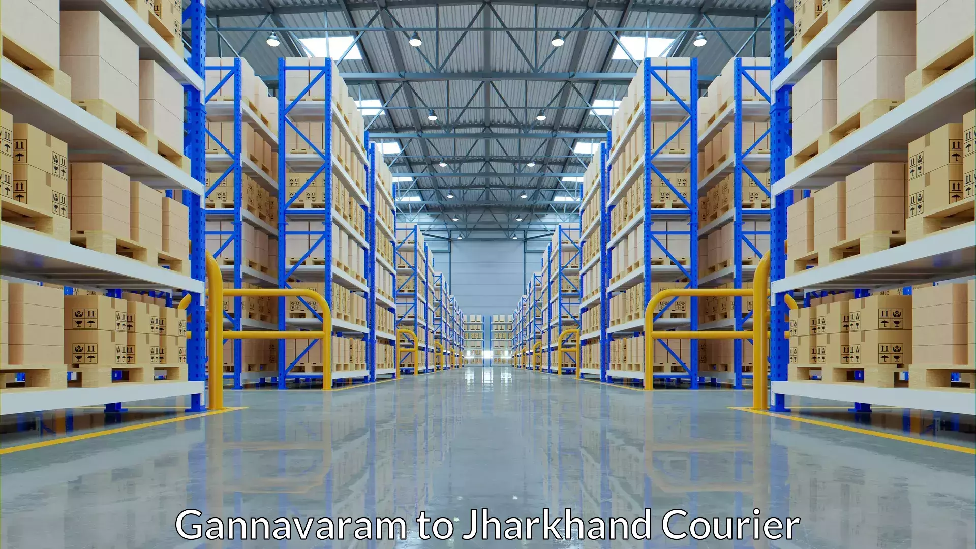 Baggage shipping service Gannavaram to Jharkhand