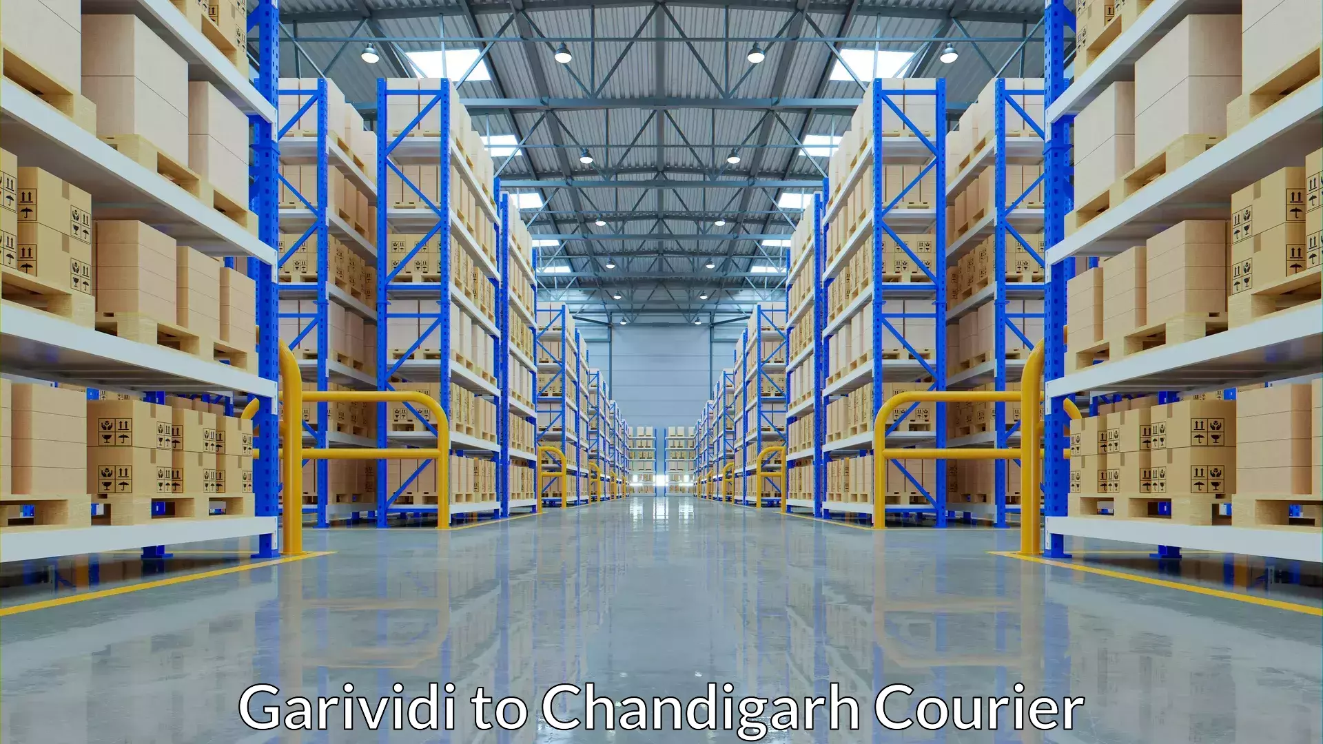 Baggage courier strategy Garividi to Panjab University Chandigarh